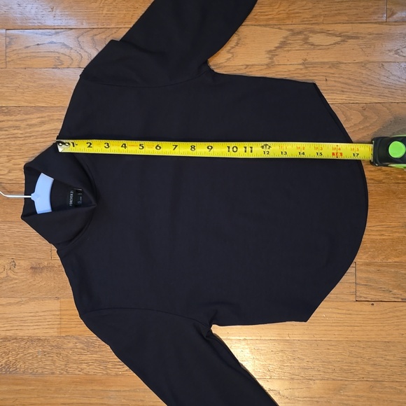 FOREVER 21 BUNDLE OF 2 WOMEN'S JUNIOR TURTLENECK TOPS GRAY & BLACK SIZE LARGE - Picture 5 of 16